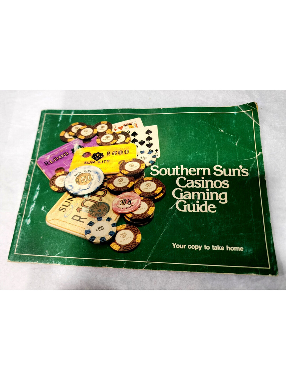 Vintage 1978 Southern Sun’s Casinos Gaming Guide Sun City Bophuthatswana Booklet